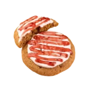 raspberry cream cookie